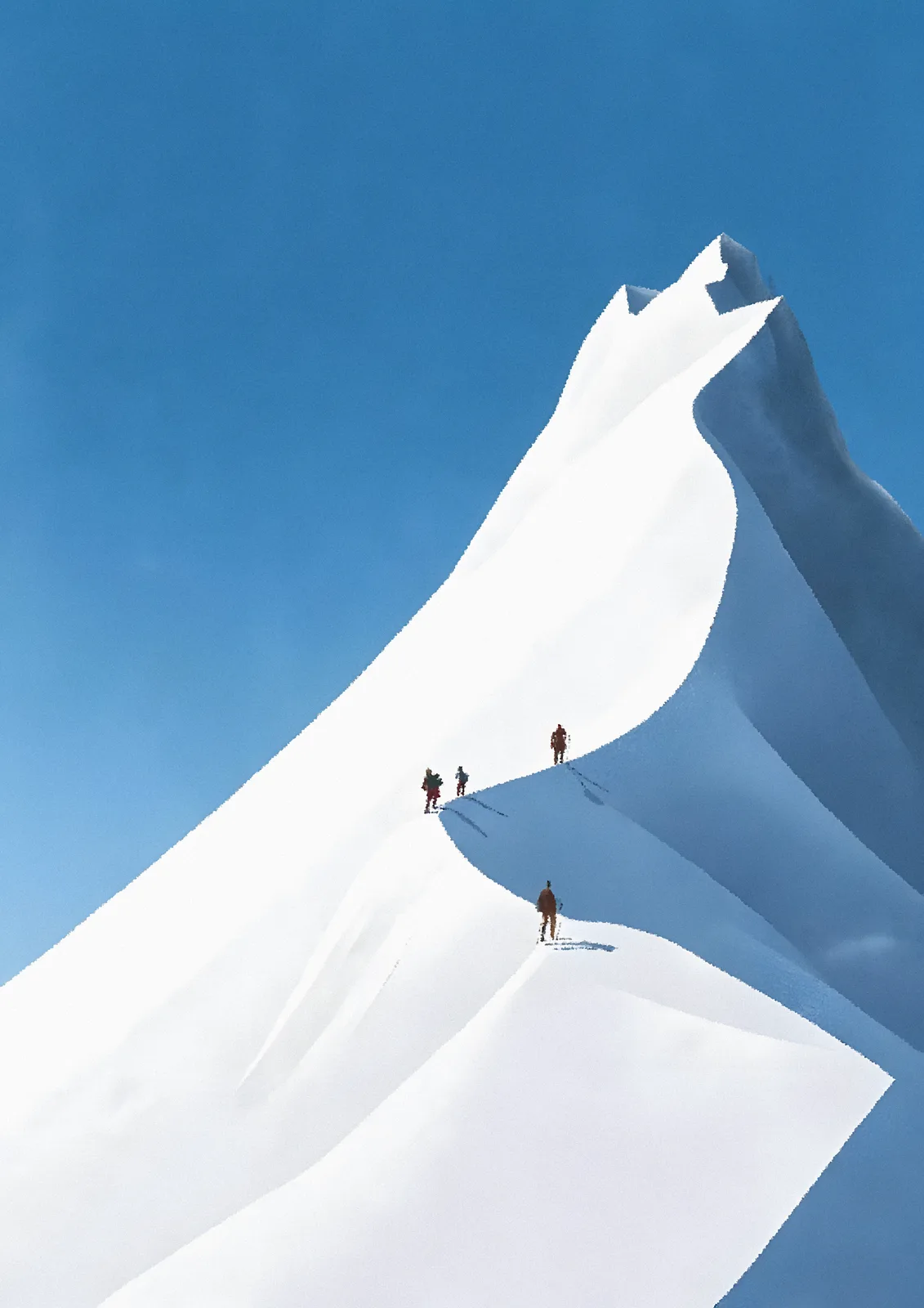 Everest, framed